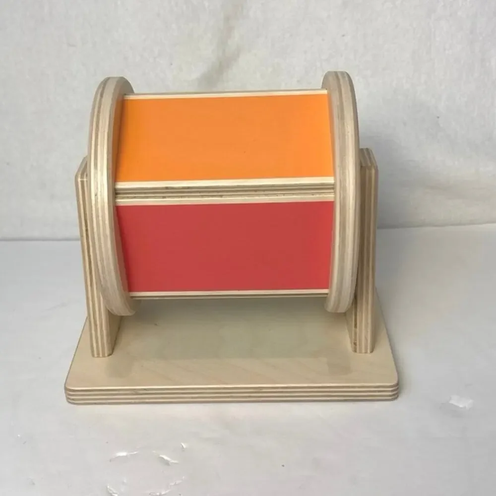 Lovevery Spinning Rainbow Wheel and Wooden Bell Sensory Montessori Toy’s